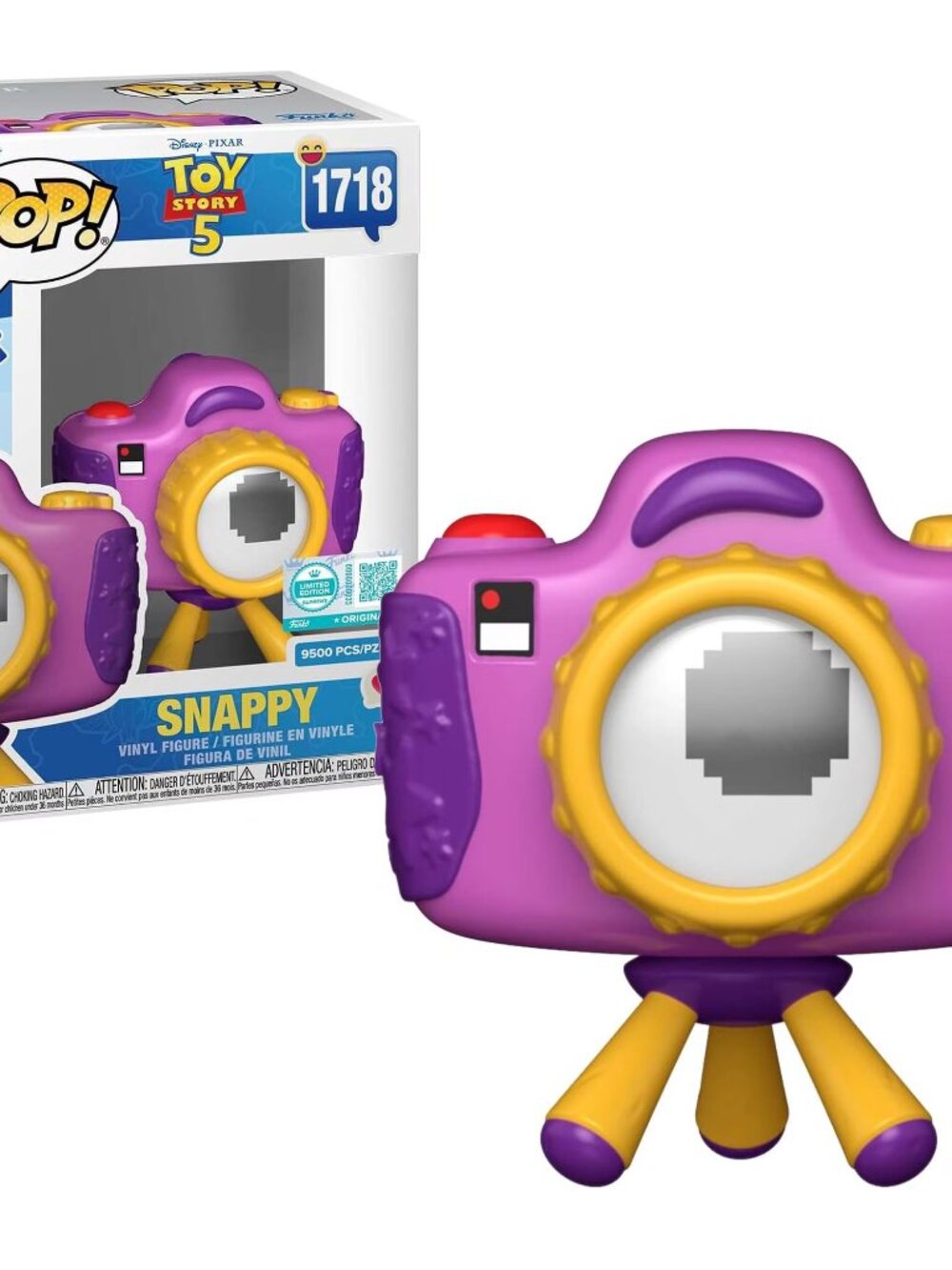Funko Pop! " Snappy " Limited Edition Toy Story 5  Vinyl Figure  HTF!  NIB!
